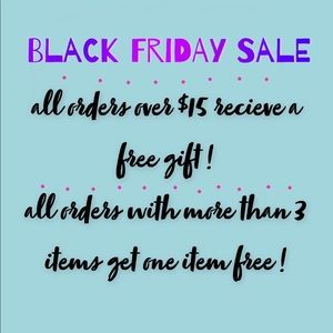 BLACK FRIDAY SALE
